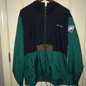 Columbia zip up Windbreaker